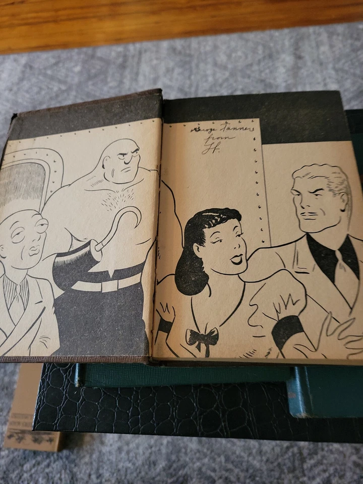 Smilin' Jack and the Daredevil Girl Pilot (lot of 3) HC VG 1942 vintage books - Image 4 of 4