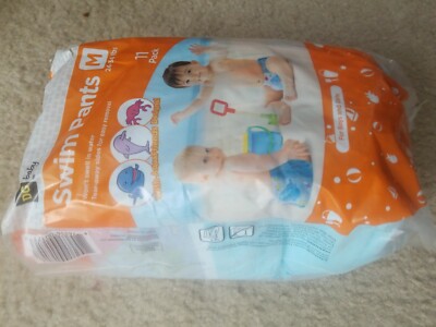DG Baby Swim Pants Size Medium 24-34 Pounds 11 Diapers Boys Girls USA  FASTSHIP
