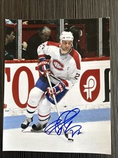 SHAYNE CORSON MONTREAL CANADIENS HOCKEY Signed Autograph 8x10 Photo With Proof D
