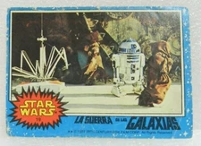 STAR WARS BLUE 1978 CARD STANI N°19