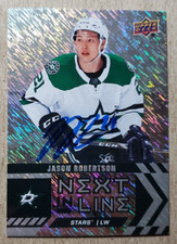 Jason Robertson Signed 2020-21 Upper Deck Overtime Auto RC Dallas Stars Rookie