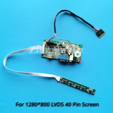 For LTN133AT16-301/S01 Laptop 1280x800 LVDS-40 Pin HDMI+VGA Controller Board Kit