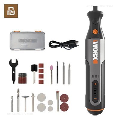 Worx 8V Rotary Tool WX106 Cordless Mini Drill Engraving Grinding Polishing Ma...
