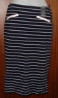 BNWT Primark - Ladies Atmosphere Navy Skirt - Size 14-Machine Washable - RRP £12