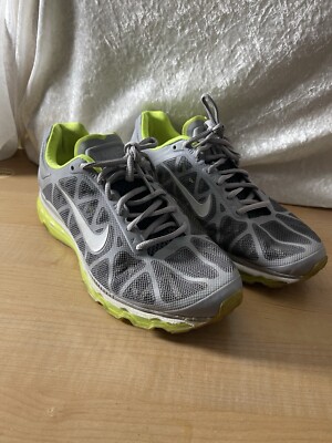 Nike Sneaker Gray And Neon Green Air Max Nike Air Max Women's Neon
