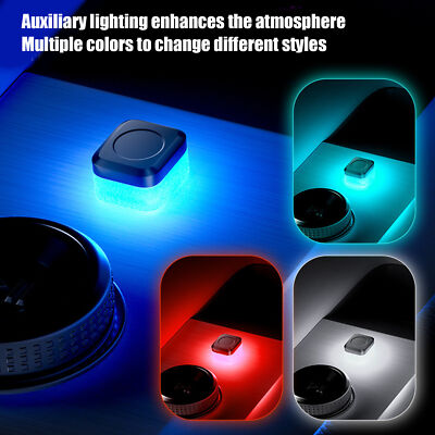 LED -Leuchten für Auto Innenraum LED USB -Auto Licht Umgebungslicht Wireless Ch