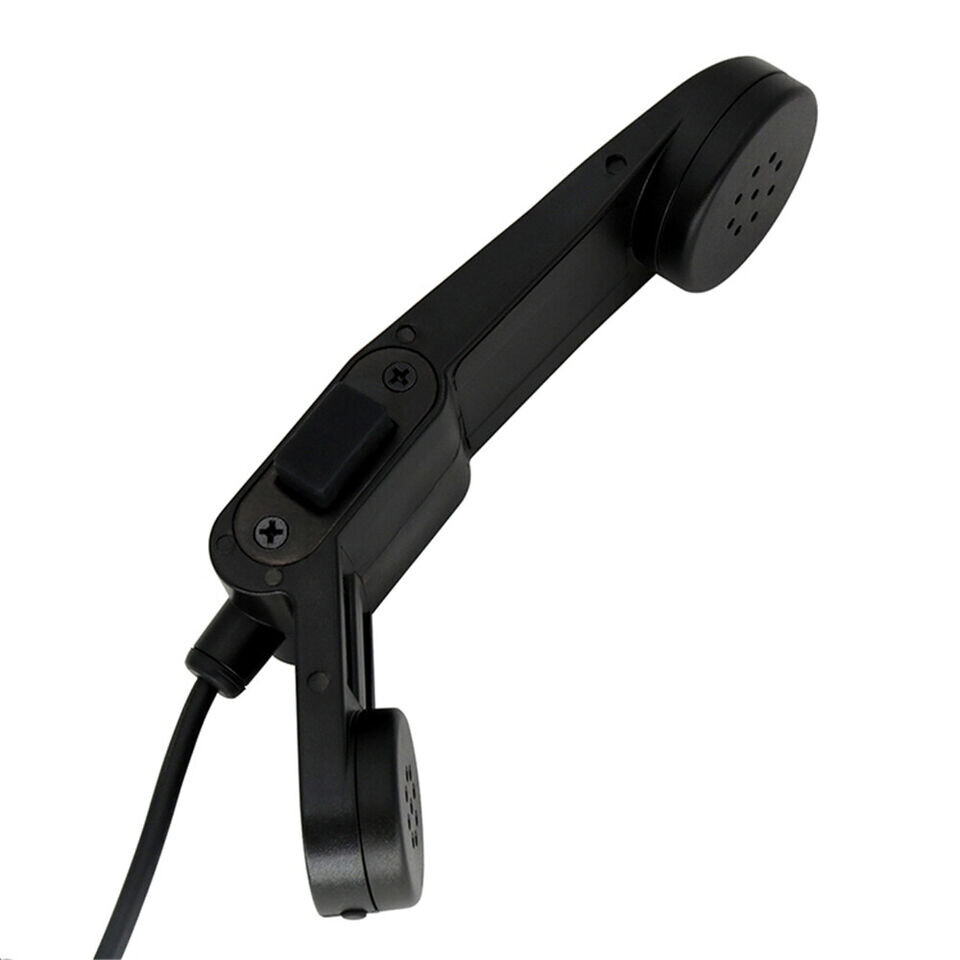 H-250 Radio Handset 6-Pin Tactical Handheld Speaker Mic for AN