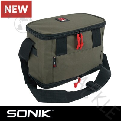 Sonik Bait Boilie Caddy Pouch with Air Dry Insert Shoulder Waist Carp  Fishing UK