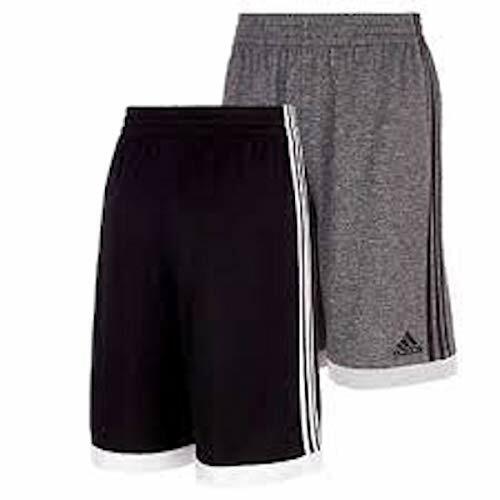 adidas Youth Boy's Athletic 2 Pack Shorts Set Pick Size & Color TINI {&} - Picture 1 of 9