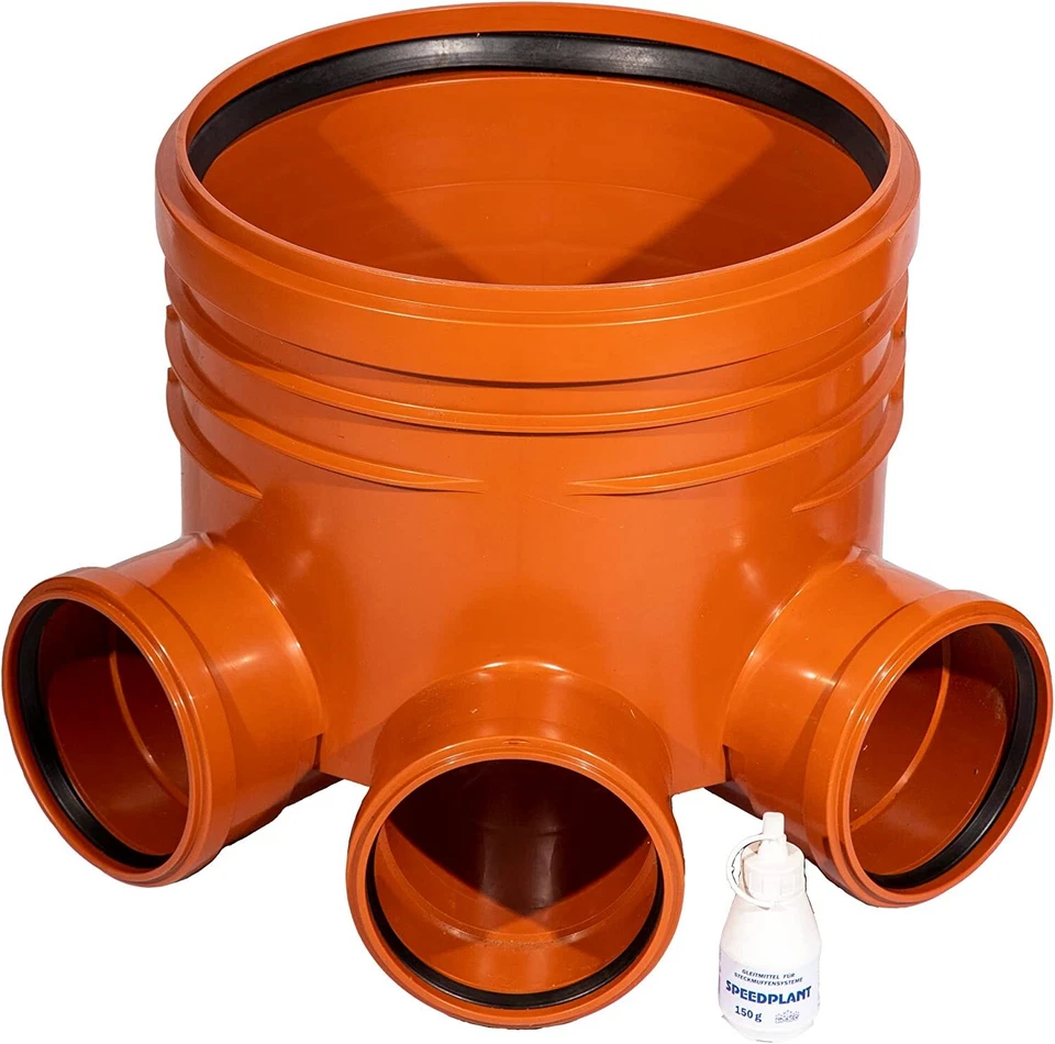 KG Schacht Revisionsschacht Abwasserschacht DN400 / DN110 - Komplett SET - Bild 4 von 4