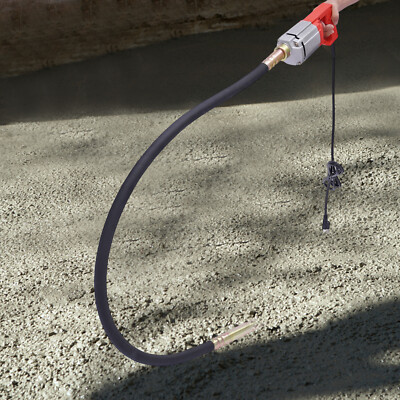 1300W Electric Concrete Vibrator with 6.6 Ft Poker for Efficient Air Removal