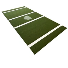 6 ft x 12 Ft SyntheticTurf Baseball Softball Batting Practice Hitting Cage Mat 