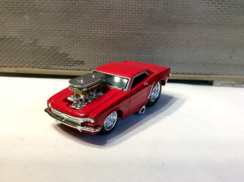 THE ORIGINAL MUSCLE MACHINES 1965 FORD MUSTANG 1/64 - 65 MUSTANG RUBBER TIRES - Picture 4 of 4