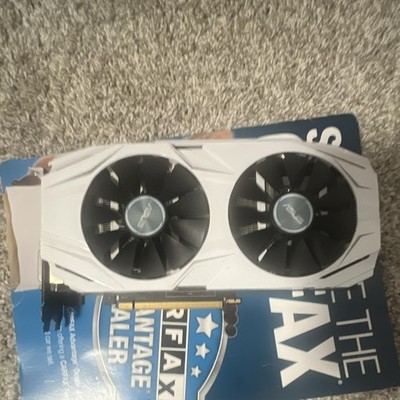 ASUS Dual GeForce GTX 1060 6GB PCIe x16 White, DP/HDMI/DVI-D, Multi-Monitor