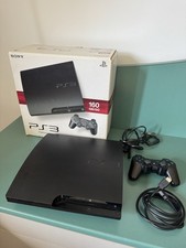 Sony 160GB PlayStation 3 Slim Cech-3004a Manuale pari al nuovo