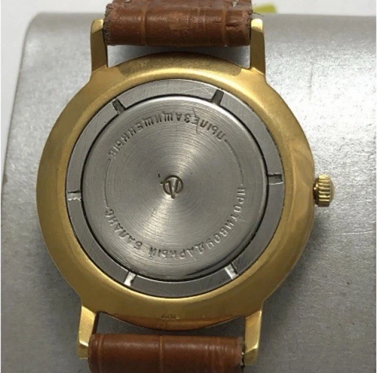 Reloj Pulsera Hombre Edición Limitada Chapado en Oro Vintage Luch 23 Joyas Regalo URSS Foto 4 de 4