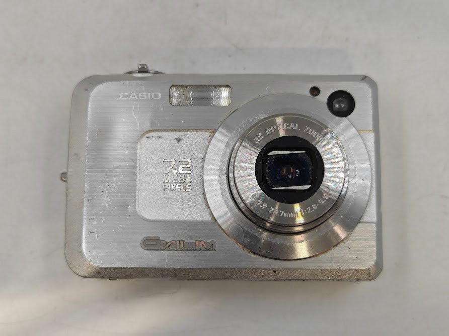 CASIO EXILIM EX-Z750 シルバー Casio Exilim EX-Z750 7.2 MP Digital Camera Silver - Not Working | eBay