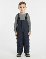 Boys Kids Climate Control Insulated Winter Overall Bib Ski Snow Pants Sz M 5-6