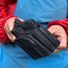 2pcs 5.5LB Natural Black Tourmaline Crystal Rough Mineral Healing Specimen 3391 — photo 8