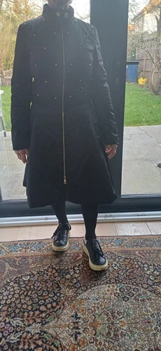 Cappotto elegante trapuntato donna Love Moschino taglia 6 (GB)