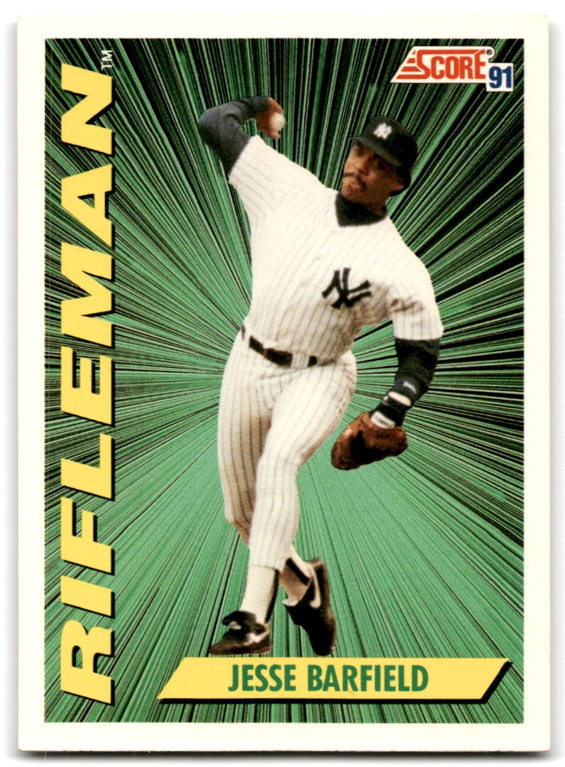 1991 Score #414 Jesse Barfield
