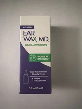 Eosera Ear Wax MD Ear Wax Removal Drops 0.5 oz Free Shipping!