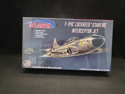 Atlantis F-94C Lockheed Starfire Interceptor Jet 1:56 SC Plastic Model Kit H210