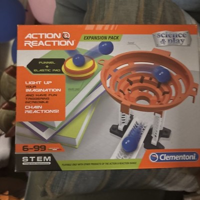 Clementoni 19116 Science and Play-Action & Reaction Expansion Pack opened once