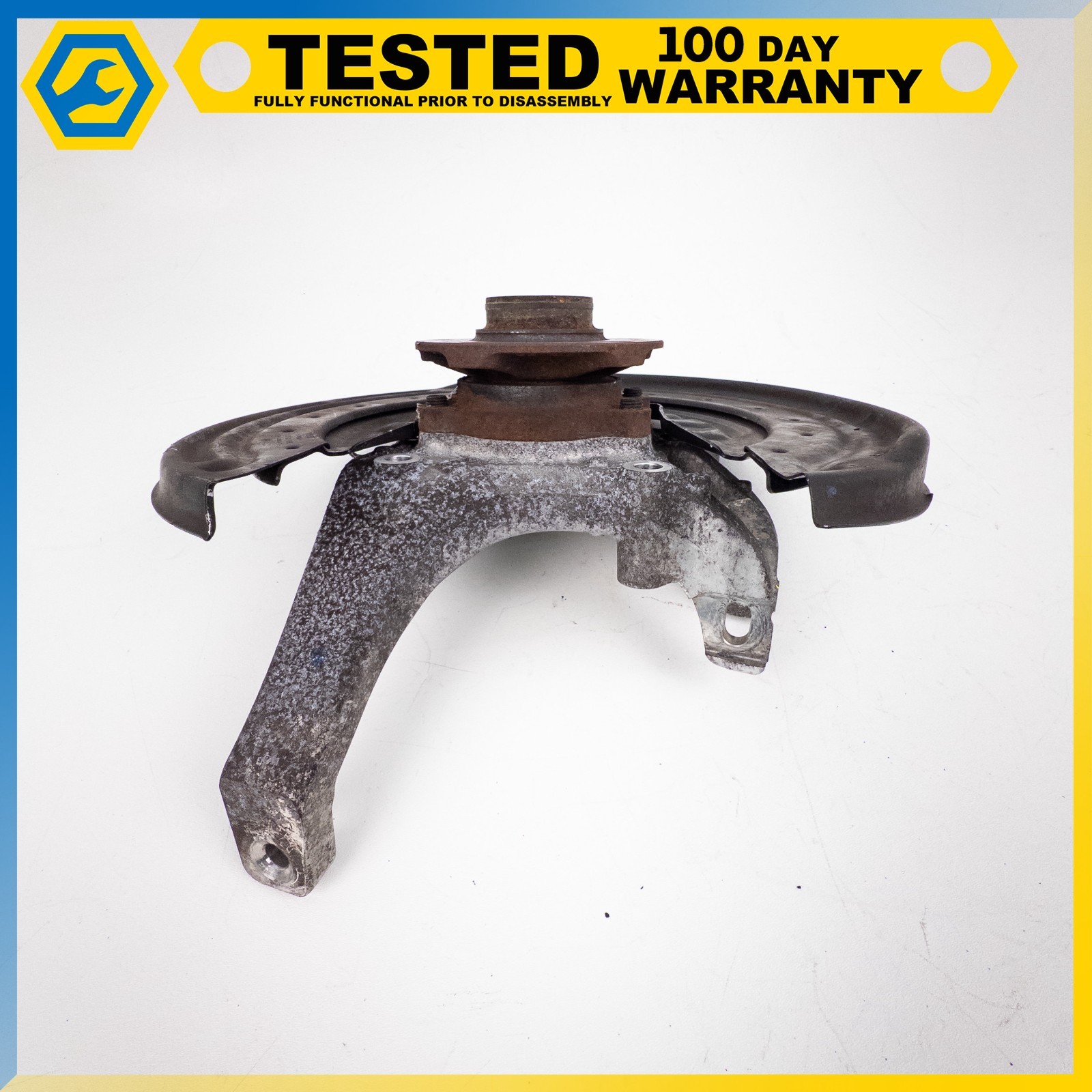03-13 BENTLEY CONTINENTAL GT REAR LEFT DRIVER SIDE SPINDLE KNUCKLE HUB OEM