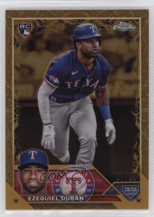2023 Topps Gilded Collection 67/99 Ezequiel Duran Durán #34 Rookie RC 11o2