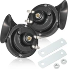 2PCS 12V 110DB Super Loud Dual-Tone Electric Snail Horn Waterproof for Truck SUV