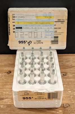 Lot Of 20 Champion Evinrude Genuine OEM (955S) Spark Plugs XC12PEPB - NEW
