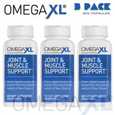 3Pack Omega XL 300 Capsules-Green Lipped Muss...