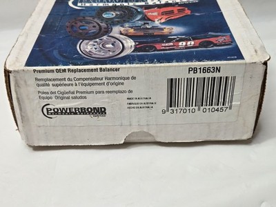 Engine Harmonic Balancer-Premium Oem Replacement Balancer Dayco PB1663N