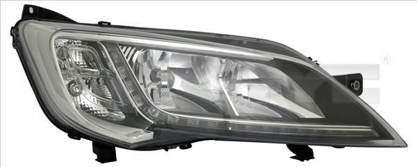 Tyc Hauptscheinwerfer 20-15671-06-2 FüR CitroËN Passend FüR Fiat Peugeot-image