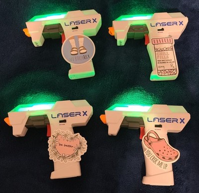 The Laser X Revolution Micro B2 - 4 Laser Tag Guns Built-in Receiver Tested Work