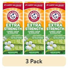 ARM HAMMER Extra Strength Carpet Odor Eliminator Powder Fresh Scent 30 oz 3 Pa