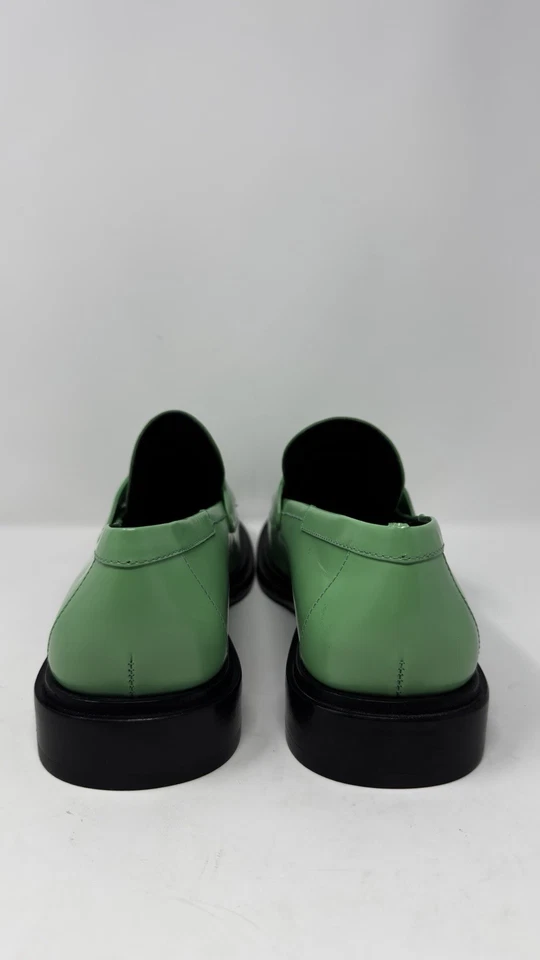 Mocasín Ferragamo para mujer Nyx 30 charol Penny en verde talla 7,5 Foto 4 de 4