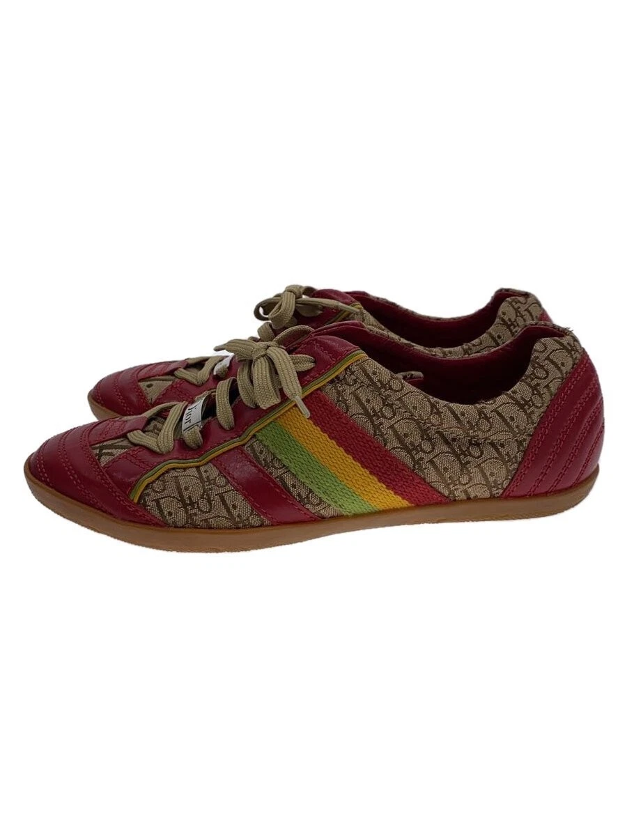 Baskets basses homme Christian Dior 36,5 rouge occasion