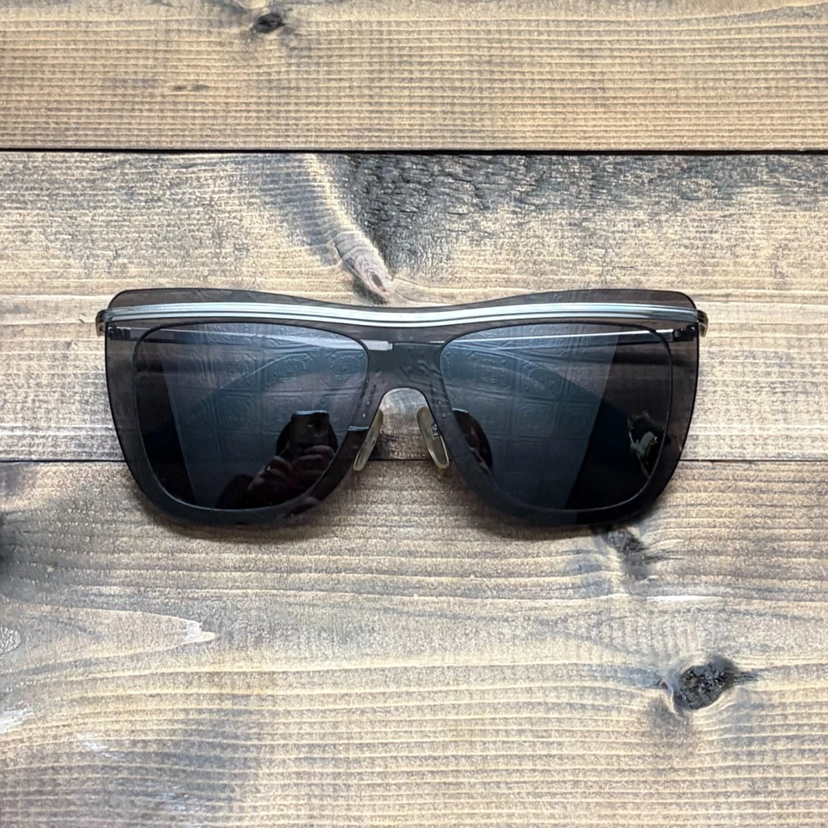 McQueen MCQ SUNGLASSES MQ0007S 003 Black/silver NEW McQueen MCQ SUNGLASSES MQ0007S 003 SILVER/SILVER  main image 4