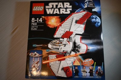 LEGO Star Wars 7931 Wars Jedi T-6 Shuttle in OVP gebraucht!
