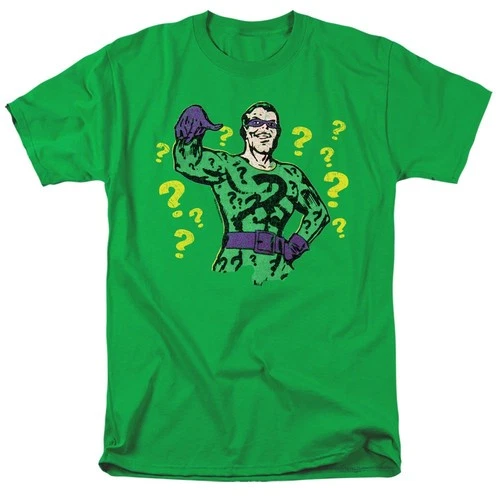 Riddler Criminal Batman T-Shirt Officially Licensed DC Comics Villain S-3XL Tee
