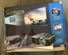 LED Projector still with Box. Tested once.
