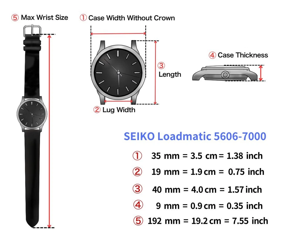 Reloj Automático Hombre Vintage 1969【Casi Como Nuevo】Seiko Loadmatic 5606-7000 JAPÓN Foto 4 de 4