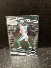 Panini Absolute 2024 Jordan Travis Rookie #195 New York Jets NFL Base Card. rookie card picture