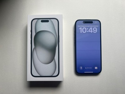 Apple iPhone 15  128GB Schwarz 5G Ohne Simlock Handy iOS gebraucht