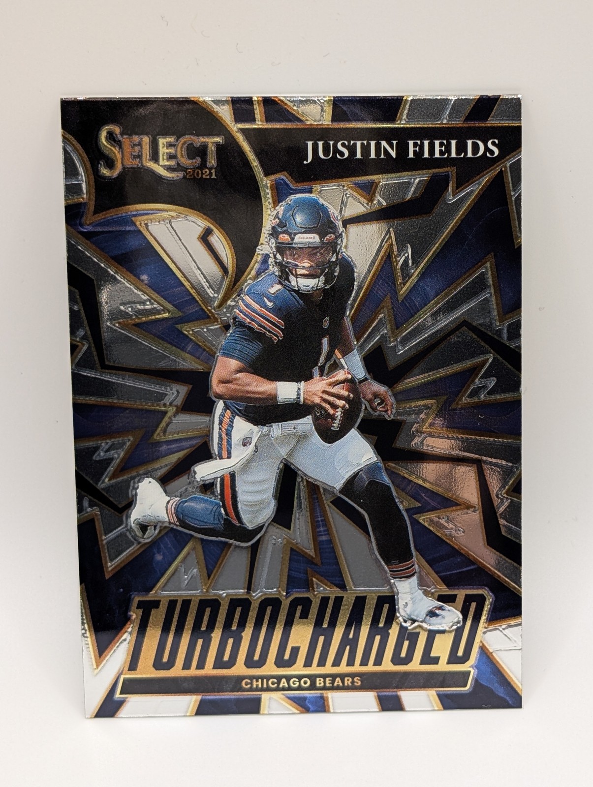 2021 Panini Select - Turbocharged Justin Fields #TUR-4 (RC)
