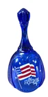 Fenton Cobalt Blue Bell Let Freedom Ring Stars & Stripes 2001 Signed Pam Fleak