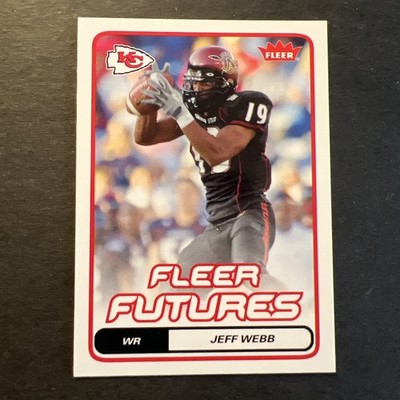 2006 Fleer - Fleer Futures Jeff Webb #147 (RC)