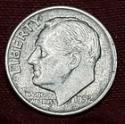 1952-D Roosevelt Dime Silver Free Shipping